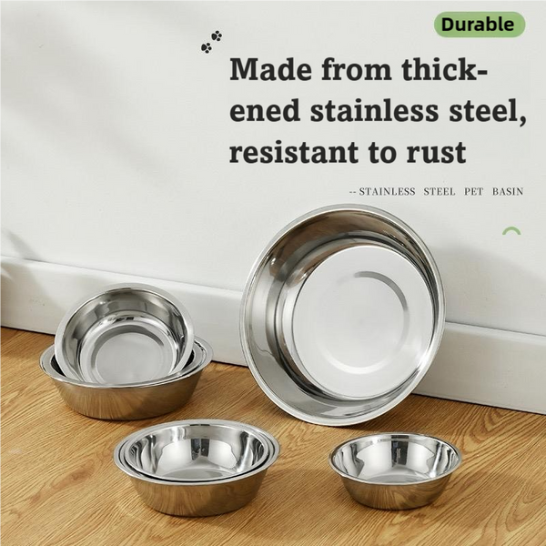 Premium Stainless Steel Pet Feeding Bowl