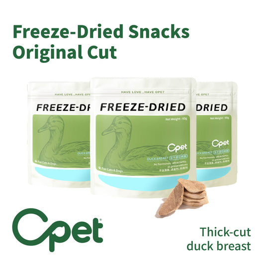 Freeze-Dried｜Thick-Cut Duck Breast (60g / pack)